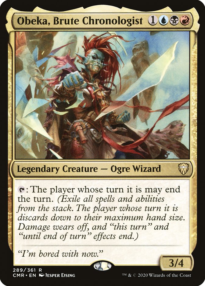 Obeka, Brute Chronologist [Commander Legends] - Magic: The Gathering - Card Brawlers | Quebec | Canada |