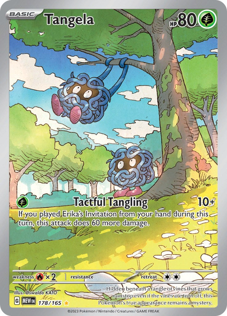 Tangela (178/165) [Scarlet & Violet 151] - Pokémon - Card Brawlers | Quebec | Canada |