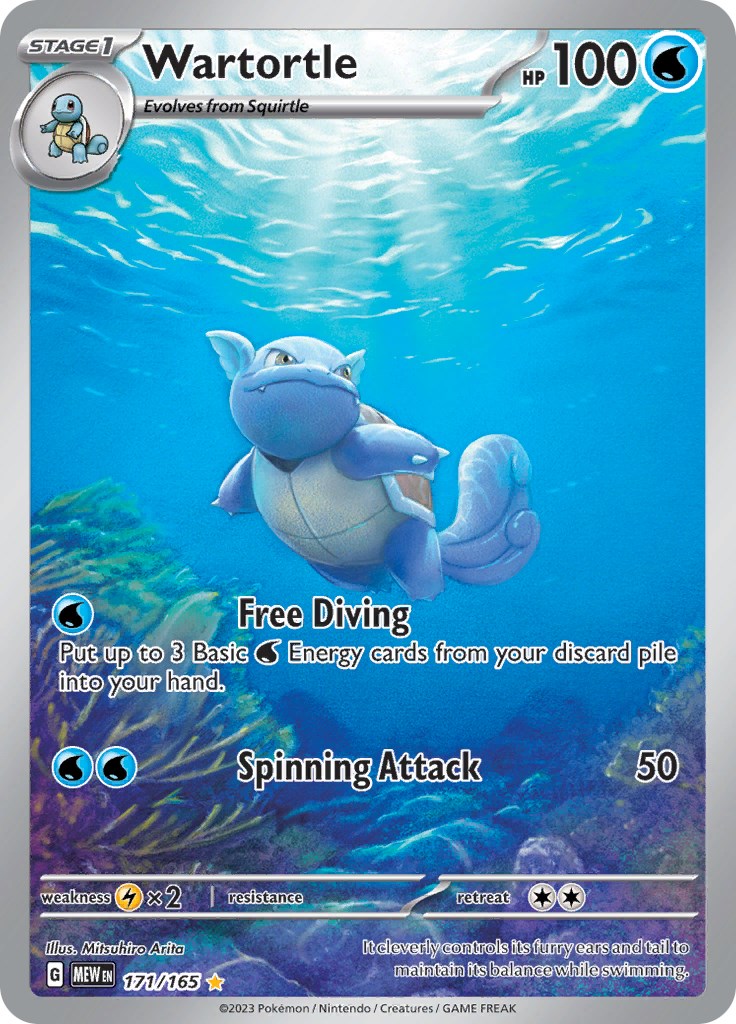 Wartortle (171/165) [Scarlet & Violet 151] - Pokémon - Card Brawlers | Quebec | Canada |