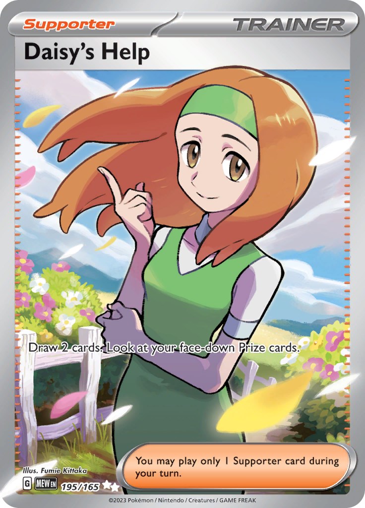 Daisy's Help (195/165) [Scarlet & Violet 151] - Pokémon - Card Brawlers | Quebec | Canada |