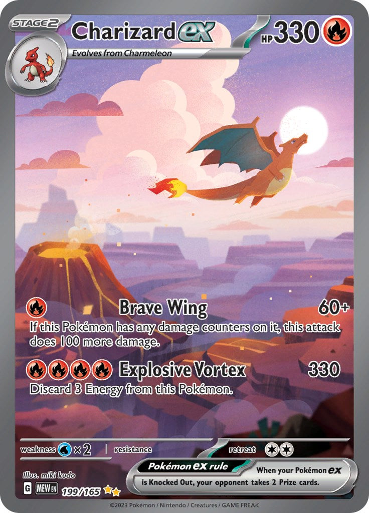 Charizard ex (199/165) [Scarlet & Violet 151] - Pokémon - Card Brawlers | Quebec | Canada |