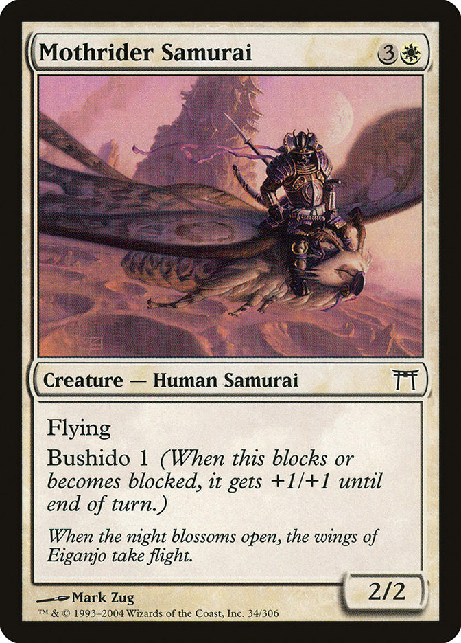 Mothrider Samurai [Champions of Kamigawa] - Magic: The Gathering - Card Brawlers | Quebec | Canada |
