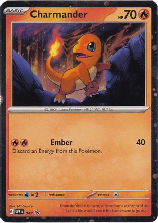 Charmander (047) (Cosmos Holo) [Scarlet & Violet: Black Star Promos] - Pokémon - Card Brawlers | Quebec | Canada |