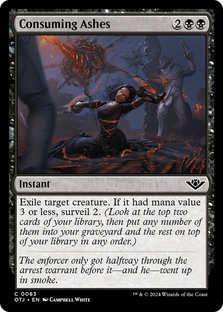Consuming Ashes [Outlaws of Thunder Junction] - Magic: The Gathering - Card Brawlers | Quebec | Canada |