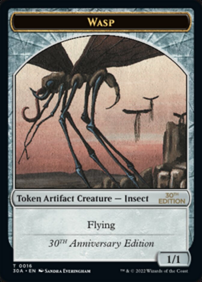 Wasp Token [30th Anniversary Tokens] - Magic: The Gathering - Card Brawlers | Quebec | Canada |