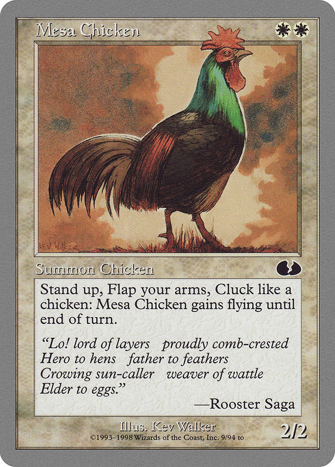 Mesa Chicken [Unglued] - Magic: The Gathering - Card Brawlers | Quebec | Canada |