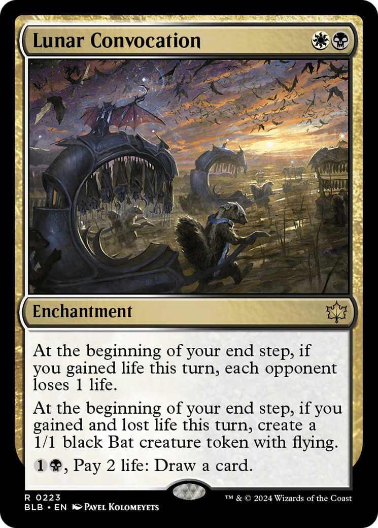 Lunar Convocation [Bloomburrow] - Magic: The Gathering - Card Brawlers | Quebec | Canada |
