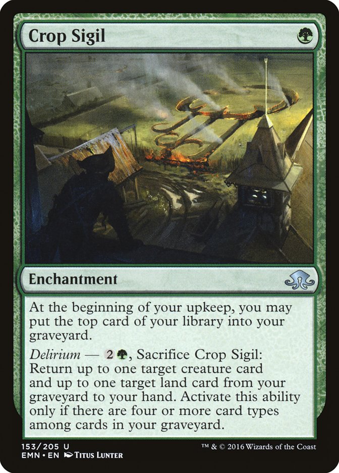 Crop Sigil [Eldritch Moon] - Magic: The Gathering - Card Brawlers | Quebec | Canada |