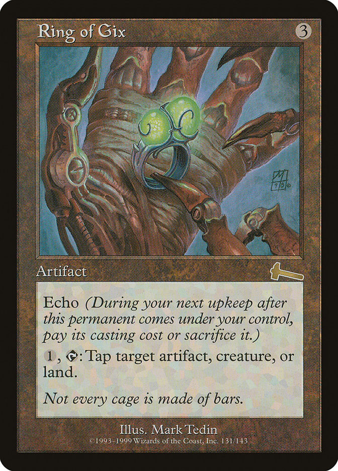 Ring of Gix [Urza's Legacy] - Magic: The Gathering - Card Brawlers | Quebec | Canada |