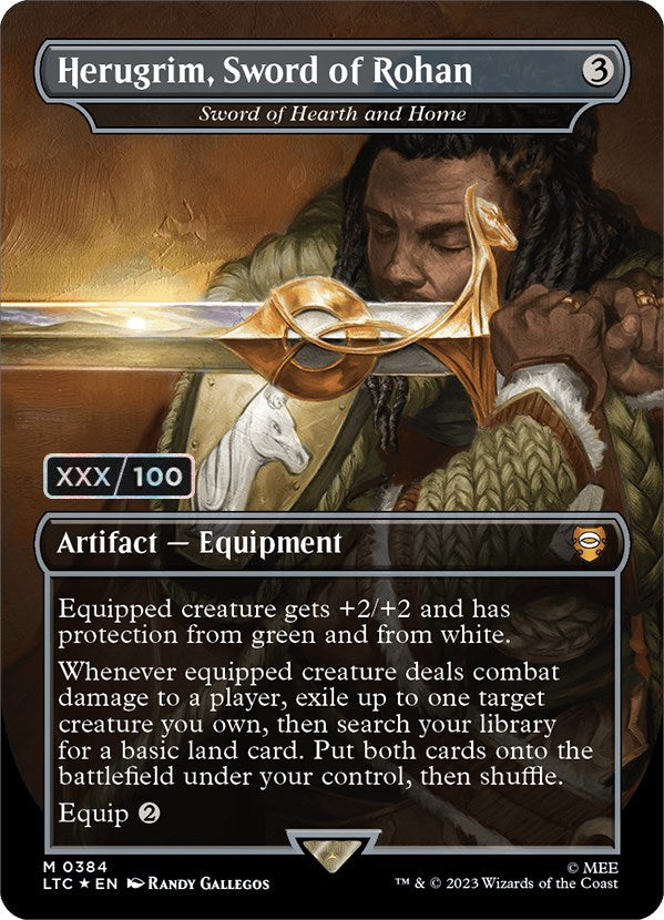 Herugrim, Sword of Rohan - Sword of Hearth and Home (Serialized) [The Lord of the Rings: Tales of Middle-Earth Commander] - Magic: The Gathering - Card Brawlers | Quebec | Canada |
