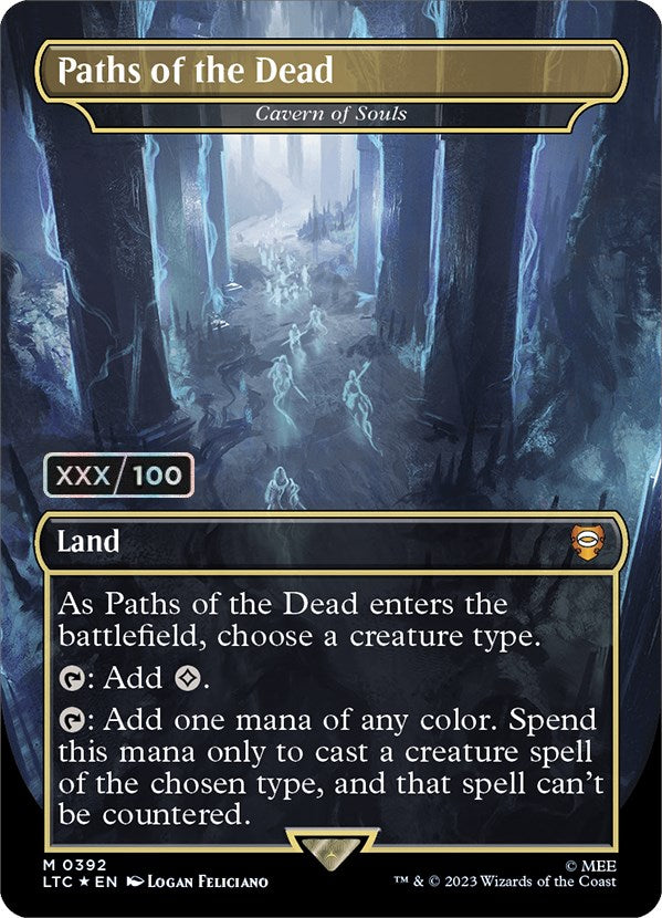 Paths of the Dead - Cavern of Souls (Serialized) [The Lord of the Rings: Tales of Middle-Earth Commander] - Magic: The Gathering - Card Brawlers | Quebec | Canada |