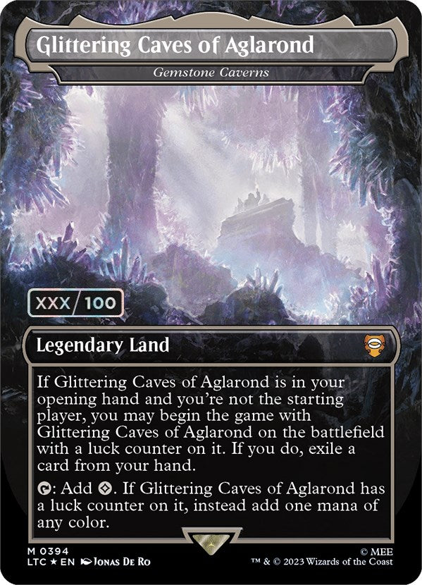 Glittering Caves of Aglarond - Gemstone Caverns (Serialized) [The Lord of the Rings: Tales of Middle-Earth Commander] - Magic: The Gathering - Card Brawlers | Quebec | Canada |