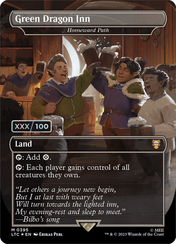 Green Dragon Inn - Homeward Path (Serialized) [The Lord of the Rings: Tales of Middle-Earth Commander] - Magic: The Gathering - Card Brawlers | Quebec | Canada |