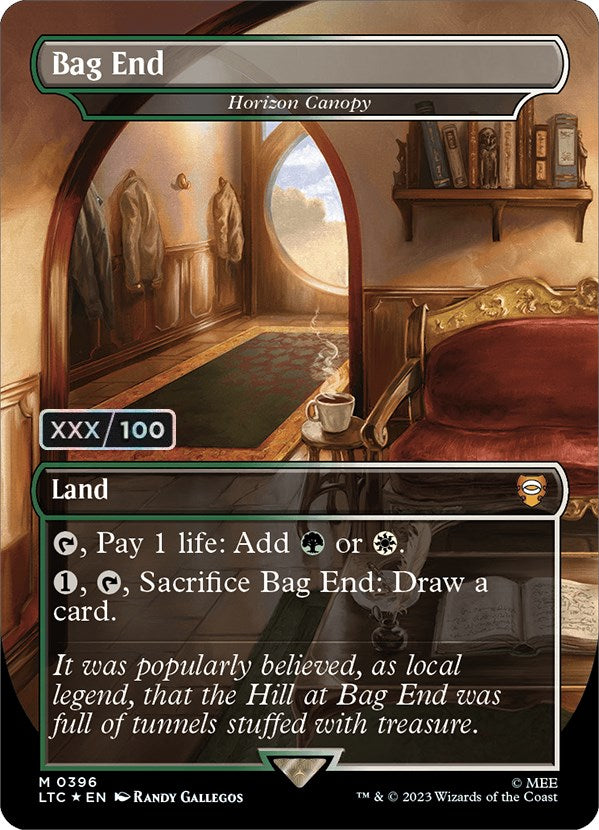 Bag End - Horizon Canopy (Serialized) [The Lord of the Rings: Tales of Middle-Earth Commander] - Magic: The Gathering - Card Brawlers | Quebec | Canada |