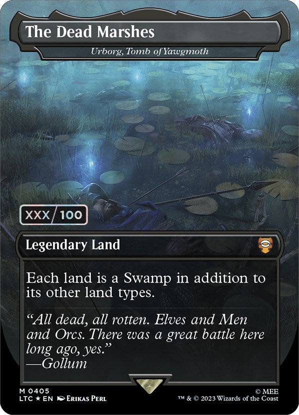 The Dead Marshes - Urborg, Tomb of Yawgmoth (Serialized) [The Lord of the Rings: Tales of Middle-Earth Commander] - Magic: The Gathering - Card Brawlers | Quebec | Canada |