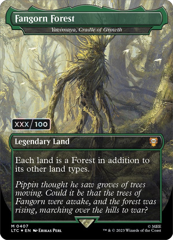 Fangorn Forest - Yavimaya, Cradle of Growth (Serialized) [The Lord of the Rings: Tales of Middle-Earth Commander] - Magic: The Gathering - Card Brawlers | Quebec | Canada |