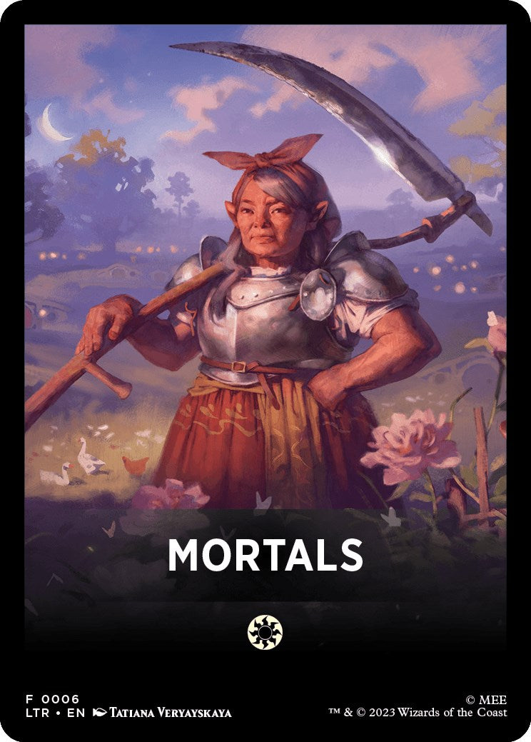 Mortals Theme Card [The Lord of the Rings: Tales of Middle-Earth] - Magic: The Gathering - Card Brawlers | Quebec | Canada |