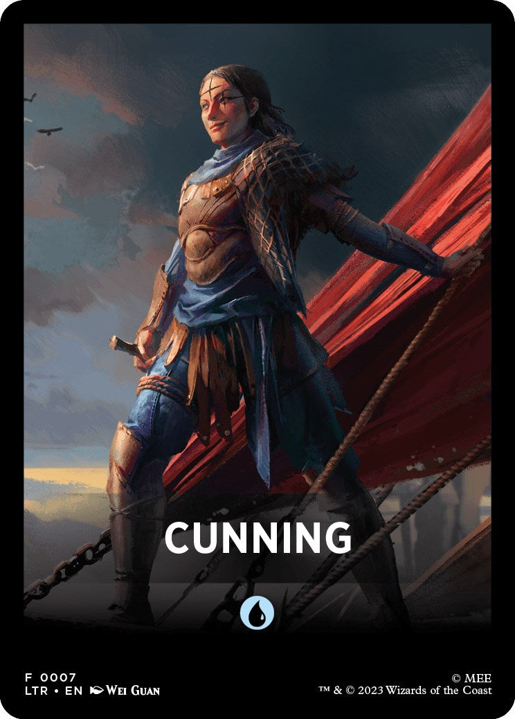 Cunning Theme Card [The Lord of the Rings: Tales of Middle-Earth] - Magic: The Gathering - Card Brawlers | Quebec | Canada |