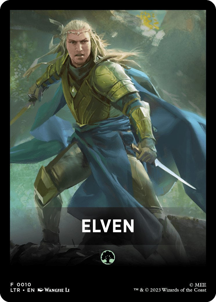 Elven Theme Card [The Lord of the Rings: Tales of Middle-Earth] - Magic: The Gathering - Card Brawlers | Quebec | Canada |