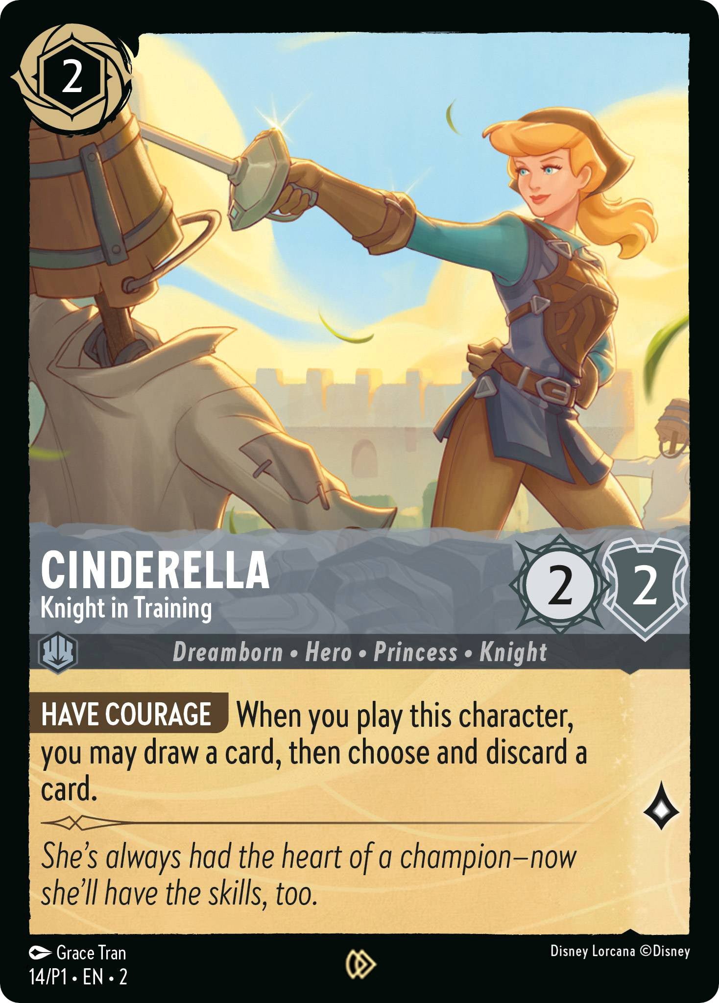 Cinderella - Knight in Training (14) [Promo Cards] - Disney - Card Brawlers | Quebec | Canada |