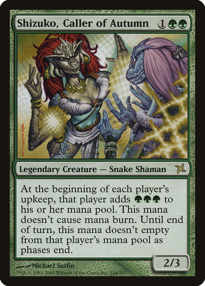 Shizuko, Caller of Autumn [Betrayers of Kamigawa] - Magic: The Gathering - Card Brawlers | Quebec | Canada |