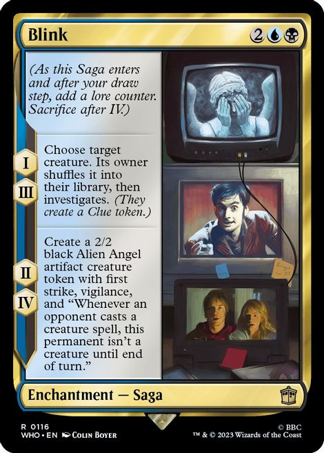 Blink [Doctor Who] - Magic: The Gathering - Card Brawlers | Quebec | Canada |