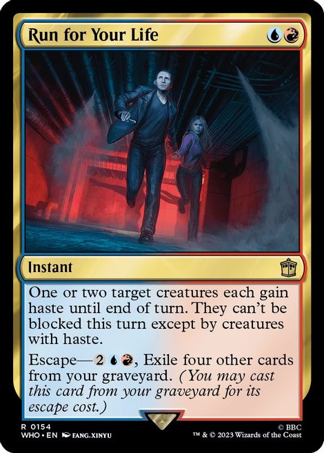 Run for Your Life [Doctor Who] - Magic: The Gathering - Card Brawlers | Quebec | Canada |