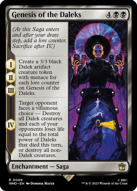 Genesis of the Daleks [Doctor Who] - Magic: The Gathering - Card Brawlers | Quebec | Canada |
