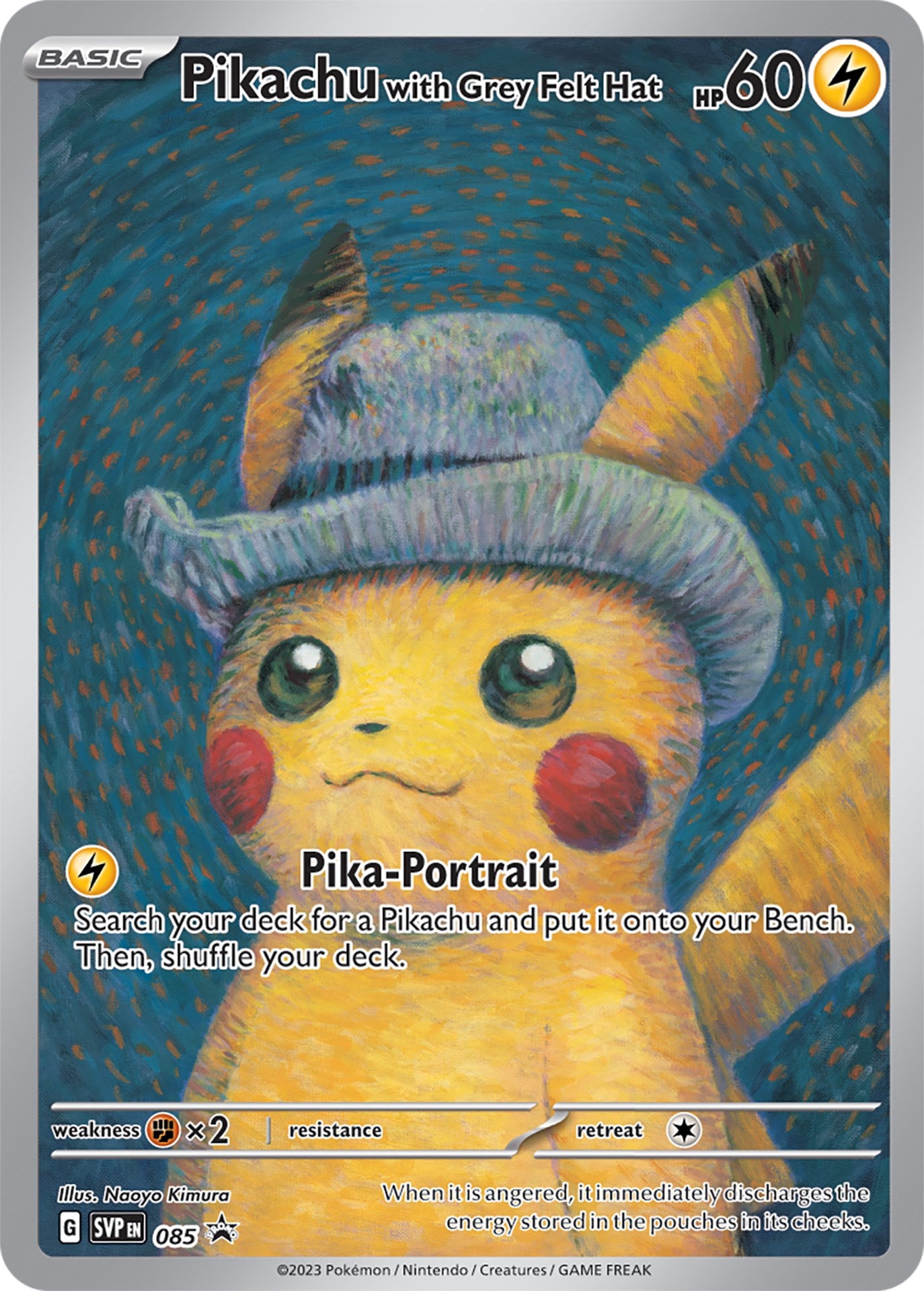 Pikachu with Grey Felt Hat (085) [Scarlet & Violet: Black Star Promos] - Pokémon - Card Brawlers | Quebec | Canada |