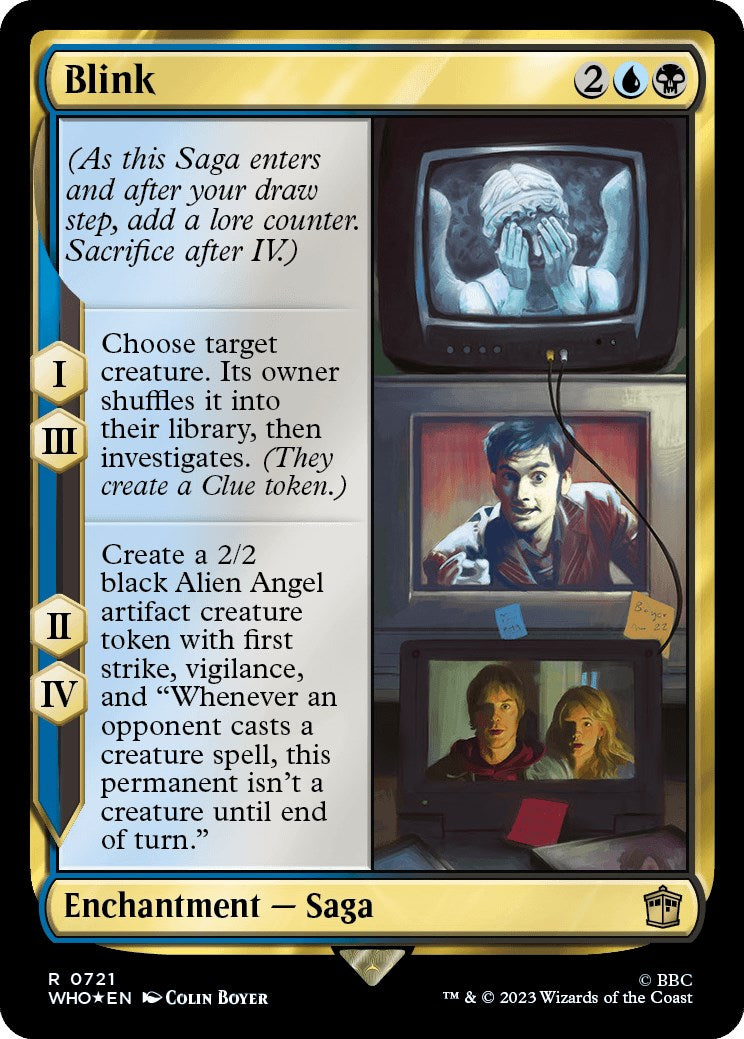 Blink (Surge Foil) [Doctor Who] - Magic: The Gathering - Card Brawlers | Quebec | Canada |