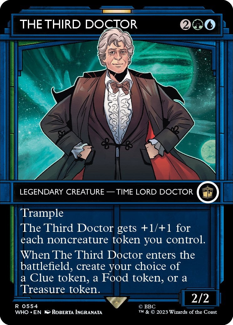 The Third Doctor (Showcase) [Doctor Who] - Magic: The Gathering - Card Brawlers | Quebec | Canada |