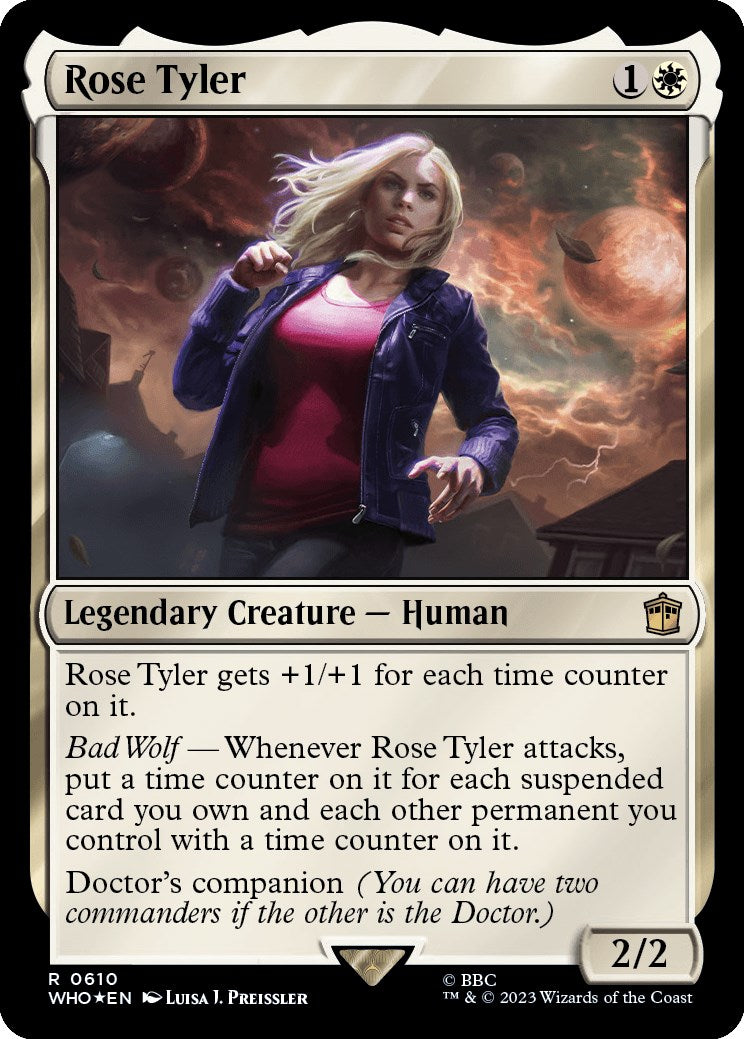 Rose Tyler (Surge Foil) [Doctor Who] - Magic: The Gathering - Card Brawlers | Quebec | Canada |