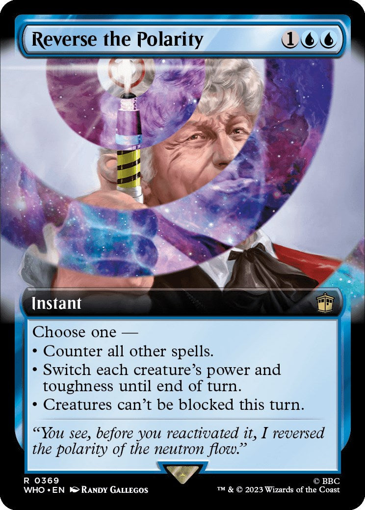 Reverse the Polarity (Extended Art) [Doctor Who] - Magic: The Gathering - Card Brawlers | Quebec | Canada |