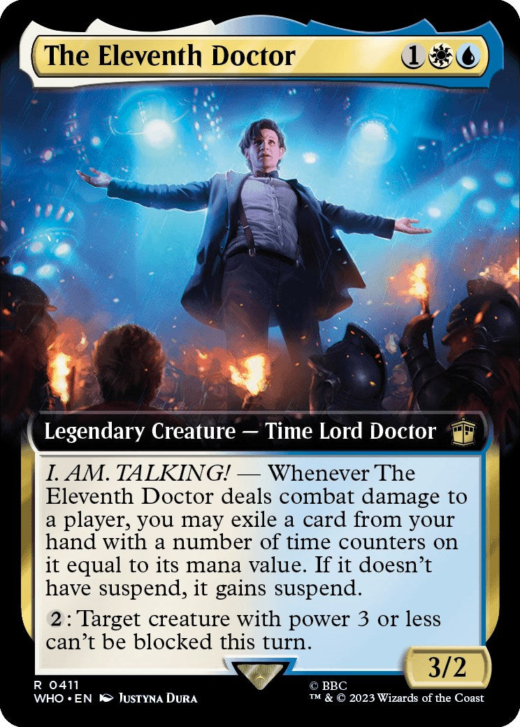 The Eleventh Doctor (Extended Art) [Doctor Who] - Magic: The Gathering - Card Brawlers | Quebec | Canada |