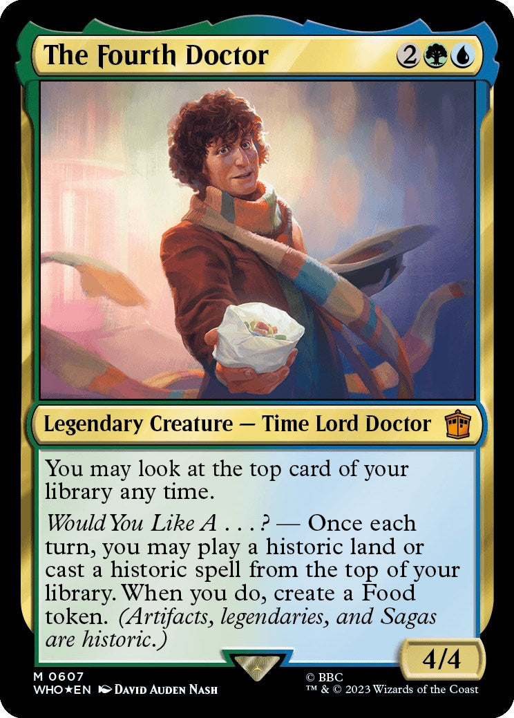 The Fourth Doctor (Surge Foil) [Doctor Who] - Magic: The Gathering - Card Brawlers | Quebec | Canada |
