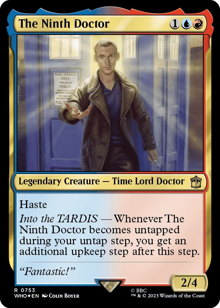 The Ninth Doctor (Surge Foil) [Doctor Who] - Magic: The Gathering - Card Brawlers | Quebec | Canada |