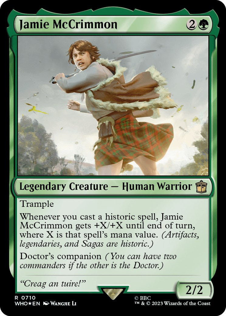 Jamie McCrimmon (Surge Foil) [Doctor Who] - Magic: The Gathering - Card Brawlers | Quebec | Canada |