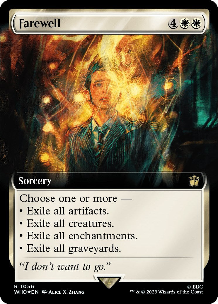 Farewell (Extended Art) (Surge Foil) [Doctor Who] - Magic: The Gathering - Card Brawlers | Quebec | Canada |
