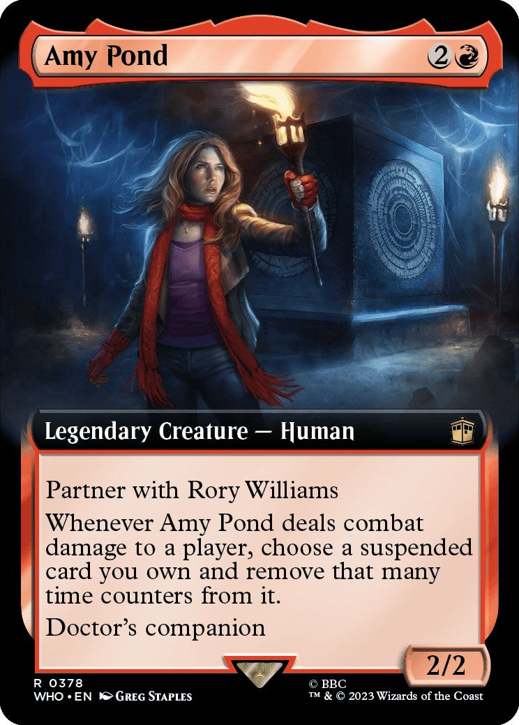 Amy Pond (Extended Art) [Doctor Who] - Magic: The Gathering - Card Brawlers | Quebec | Canada |