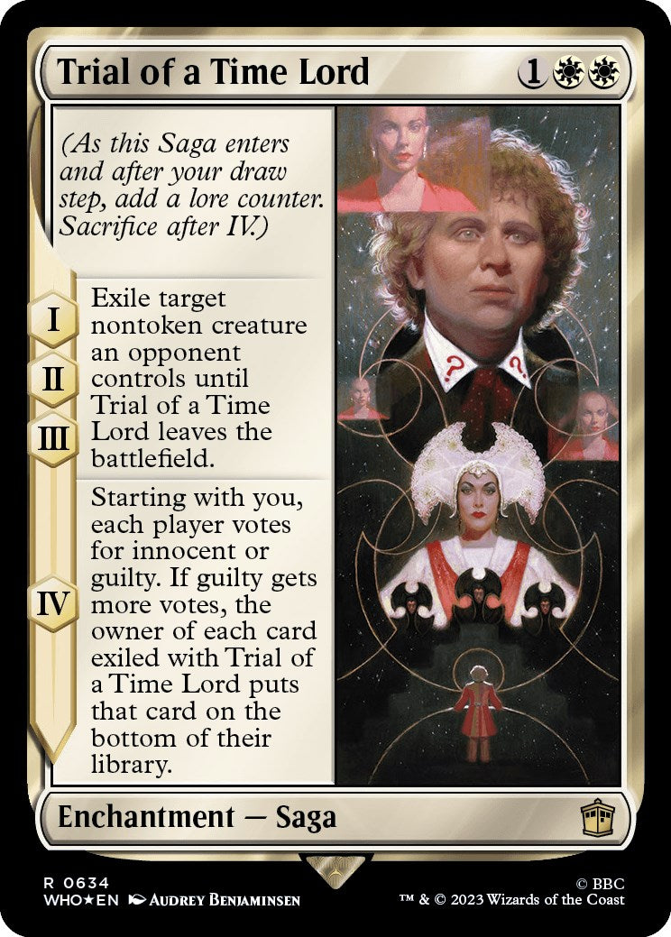 Trial of a Time Lord (Surge Foil) [Doctor Who] - Magic: The Gathering - Card Brawlers | Quebec | Canada |