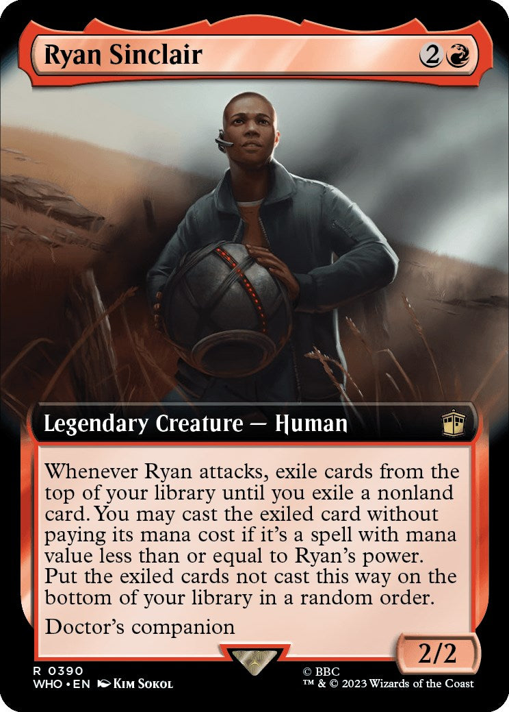Ryan Sinclair (Extended Art) [Doctor Who] - Magic: The Gathering - Card Brawlers | Quebec | Canada |