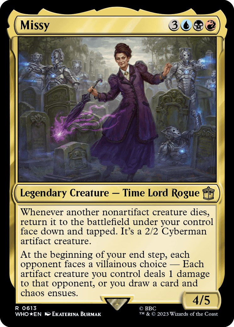 Missy (Surge Foil) [Doctor Who] - Magic: The Gathering - Card Brawlers | Quebec | Canada |