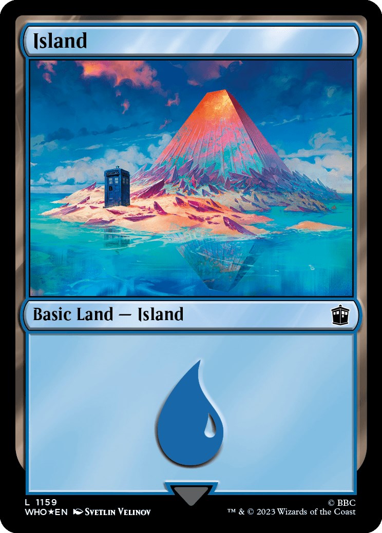 Island (1159) (Surge Foil) [Doctor Who] - Magic: The Gathering - Card Brawlers | Quebec | Canada |