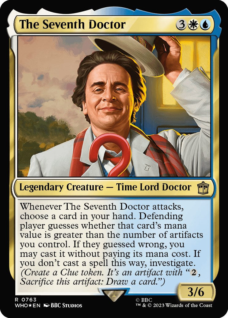 The Seventh Doctor (Surge Foil) [Doctor Who] - Magic: The Gathering - Card Brawlers | Quebec | Canada |