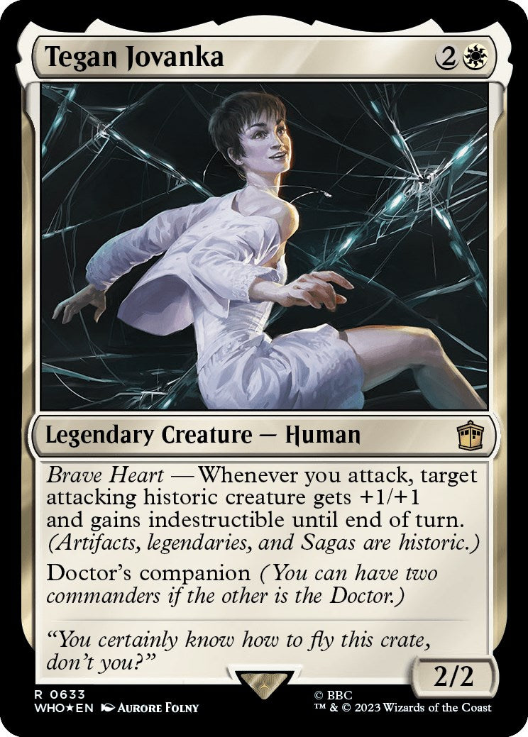 Tegan Jovanka (Surge Foil) [Doctor Who] - Magic: The Gathering - Card Brawlers | Quebec | Canada |