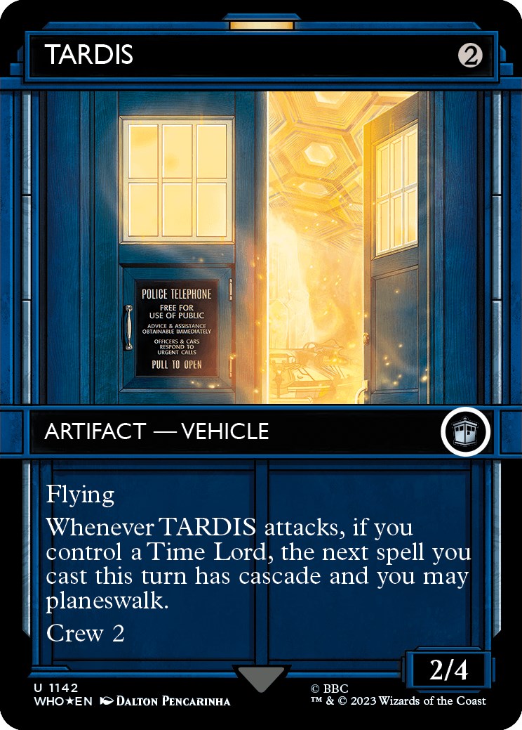 TARDIS (Showcase) (Surge Foil) [Doctor Who] - Magic: The Gathering - Card Brawlers | Quebec | Canada |