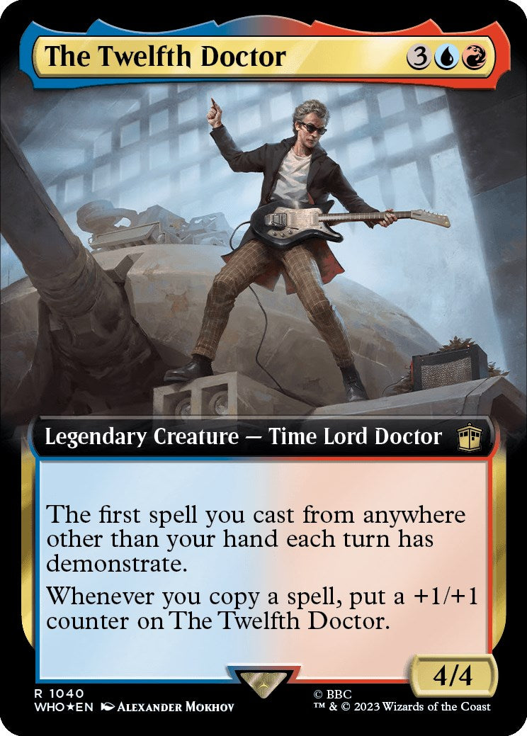 The Twelfth Doctor (Extended Art) (Surge Foil) [Doctor Who] - Magic: The Gathering - Card Brawlers | Quebec | Canada |