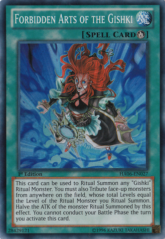 Forbidden Arts of the Gishki [HA06-EN027] Super Rare - Yu-Gi-Oh! - Card Brawlers | Quebec | Canada |