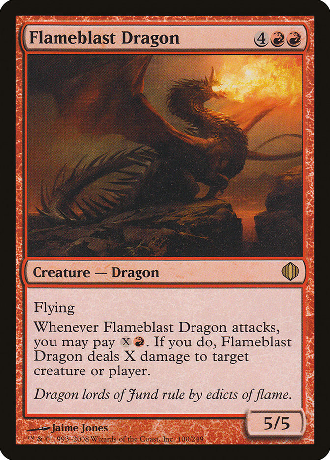 Flameblast Dragon [Shards of Alara] - Magic: The Gathering - Card Brawlers | Quebec | Canada |