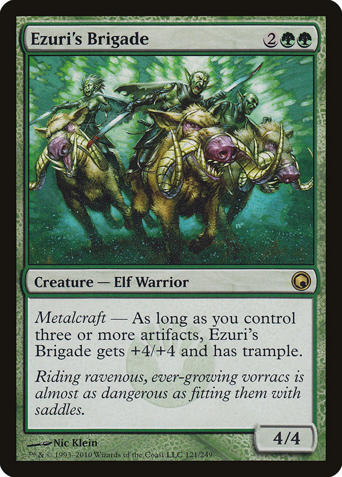 Ezuri's Brigade [Scars of Mirrodin] - Magic: The Gathering - Card Brawlers | Quebec | Canada |